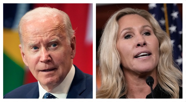 White House says Marjorie Taylor Greene’s gun comments prove Biden’s point