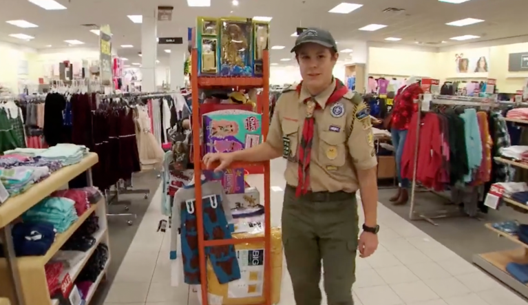 WATCH: Boy Scout spends $11,000 on Christmas presents for foster care children