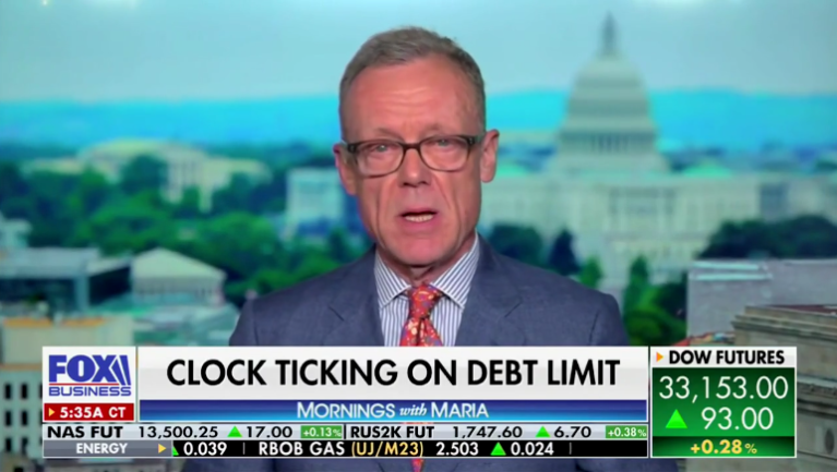Hugo Gurdon says Biden and Democrats have blinked on debt ceiling