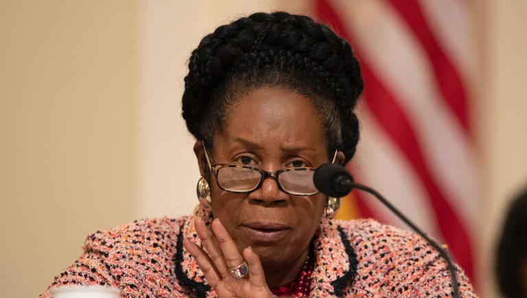 House Subcommittee on Intelligence and Counterterrorism member Rep. Sheila Jackson Lee, D-Texas, speaks during a hearing on "meeting the challenge of white nationalist terrorism at home and abroad" on Capitol Hill in Washington, Wednesday, Sept. 18, 2019.                                    