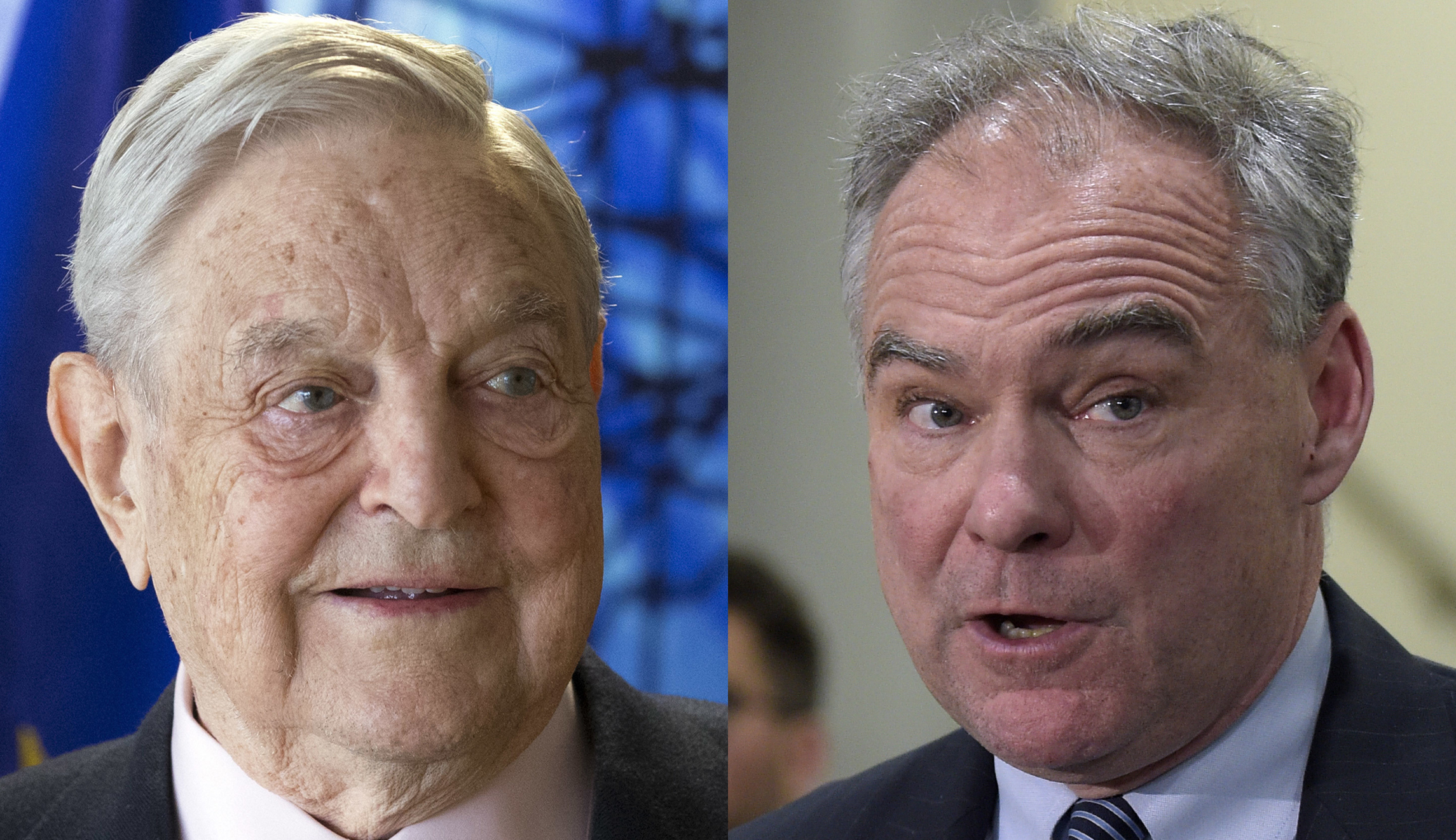 Tim Kaine accuses GOP of ‘straight, flat out anti-Semitism’ over George Soros