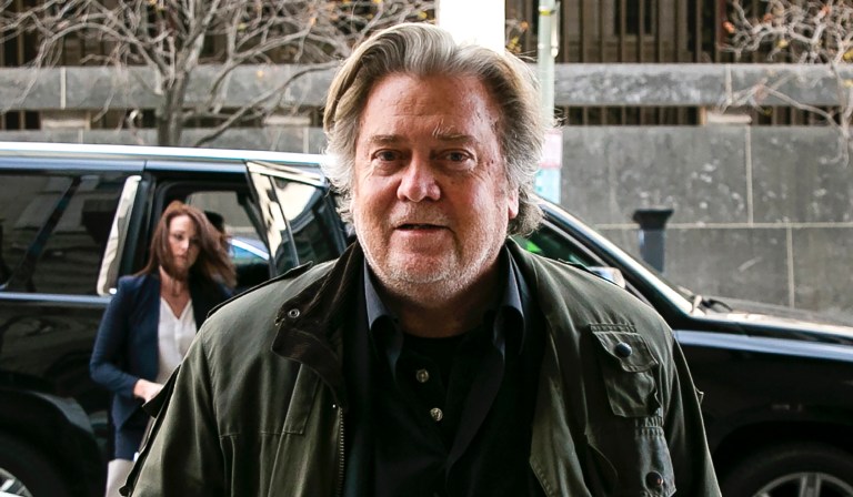 Former White House strategist Steve Bannon.