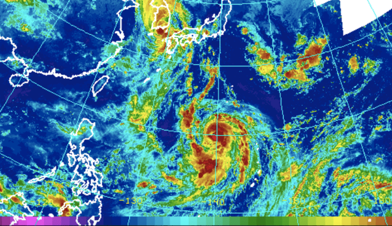 Two typhoons could make back-to-back runs at South Korea