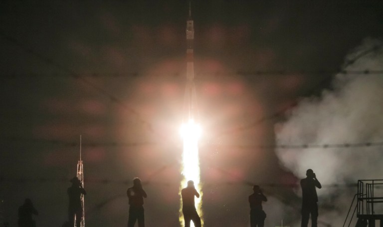 WATCH: Astronauts launch to space on 50th anniversary of Apollo 11 moon landing