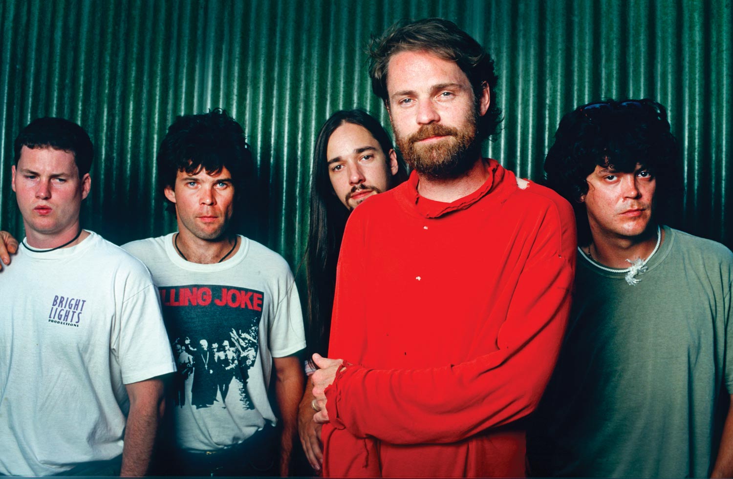 Gord Downie and the rest of the youthful Tragically Hip in 1993, years before they were dubbed ‘Canada’s house band’