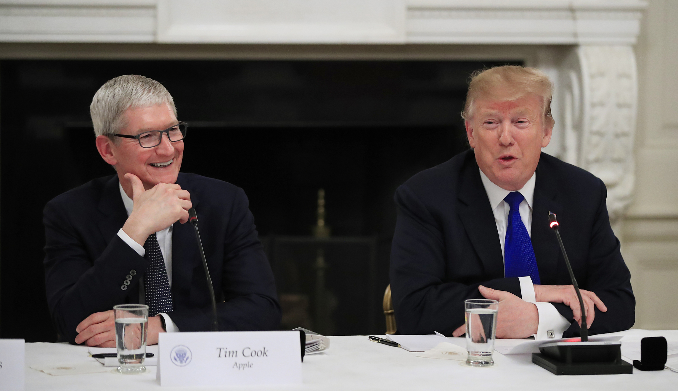 Trump says he was ‘saving time’ by calling Apple CEO ‘Tim Apple’