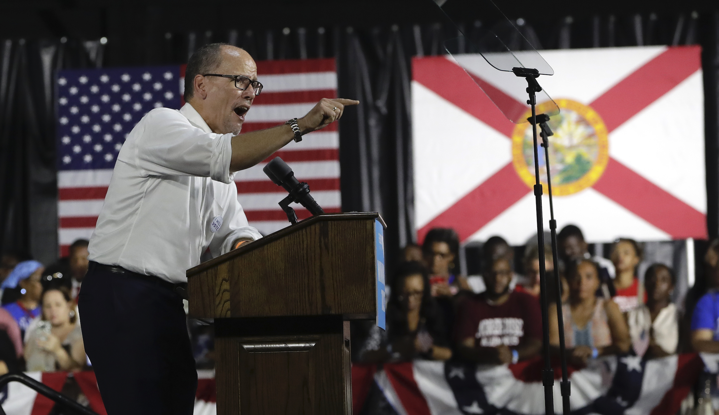 DNC Chief: ‘Our nominee won’t stand a chance against Trump’