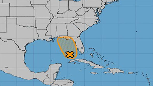Tropical weather disturbance in Gulf of Mexico precedes start of 2018 Atlantic hurricane season