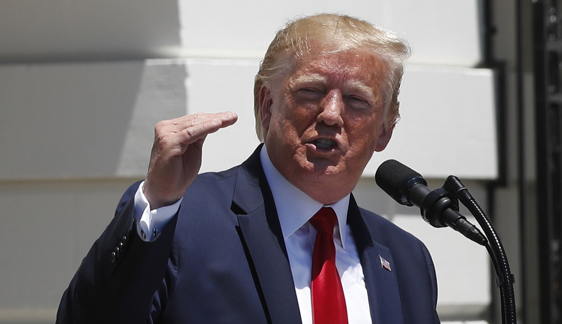 WATCH: Trump again blasts liberal members: ‘If you’re not happy, you can leave’