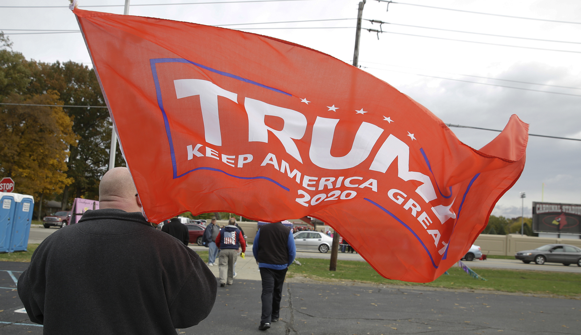 Trump-branded blimp will gather voter data from above