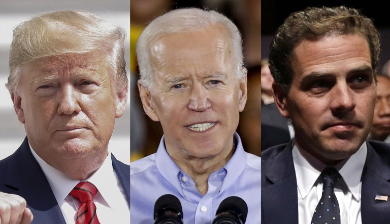 Donald Trump, Joe Biden.