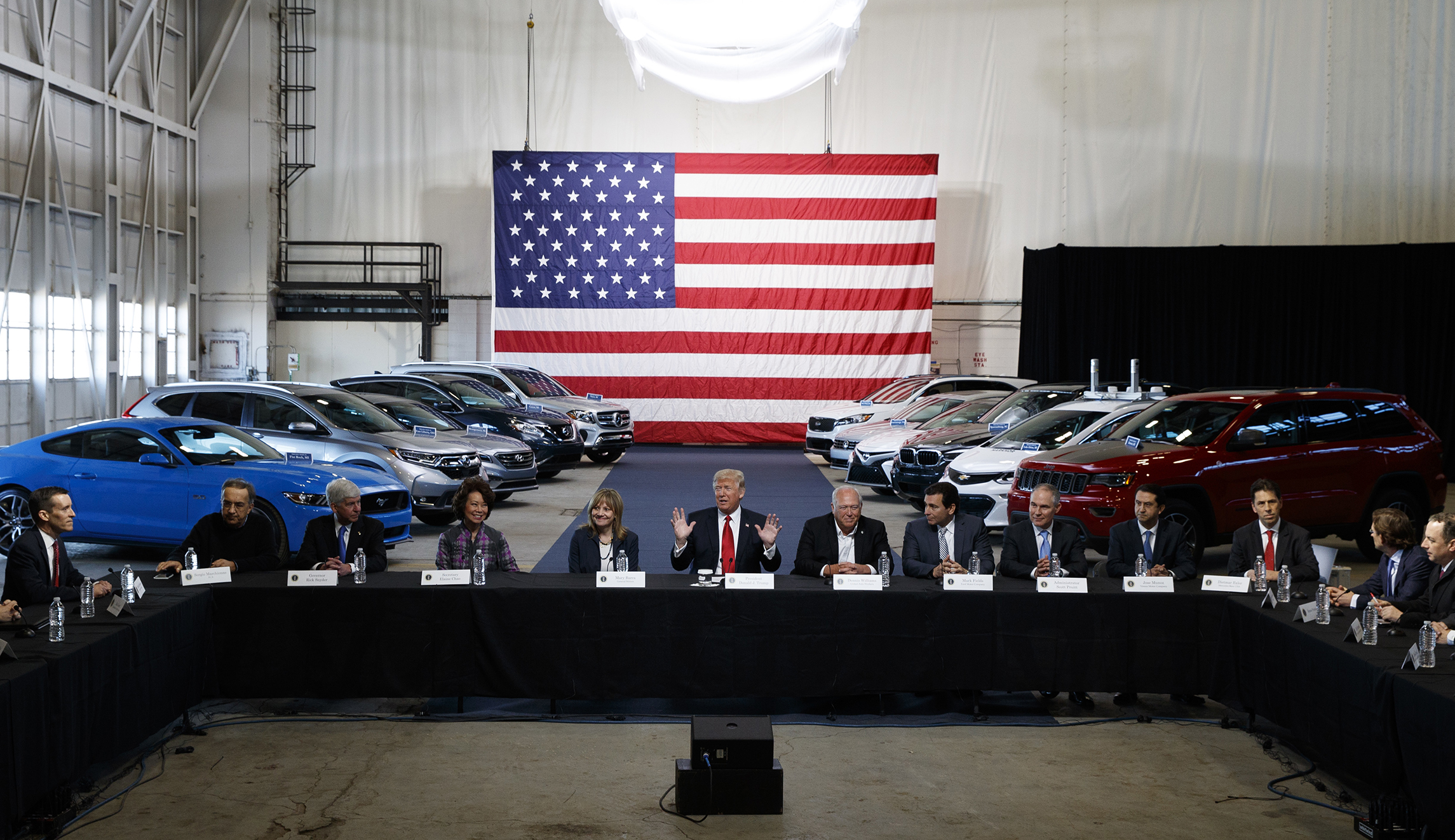 Trump faces off with California on right to make cars cleaner