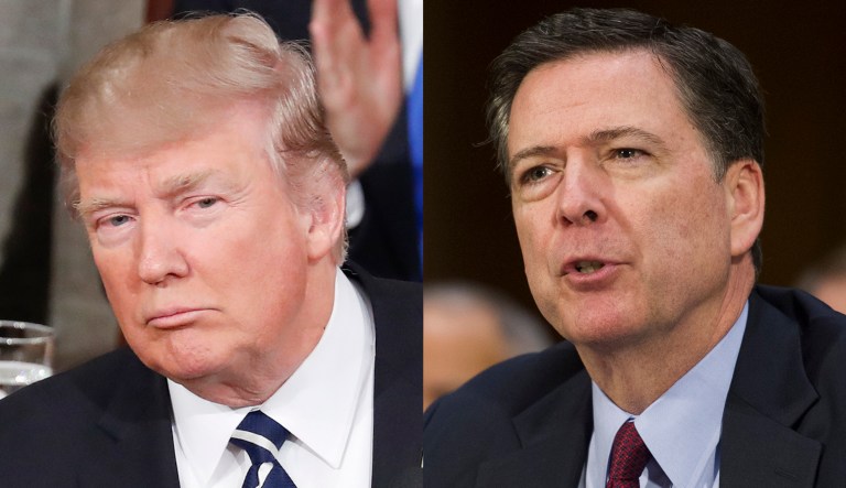 FBI Director James Comey testifies on Capitol Hill in Washington, Tuesday, Jan. 10, 2017, before the Senate Intelligence Committee hearing on Russian Intelligence Activities.