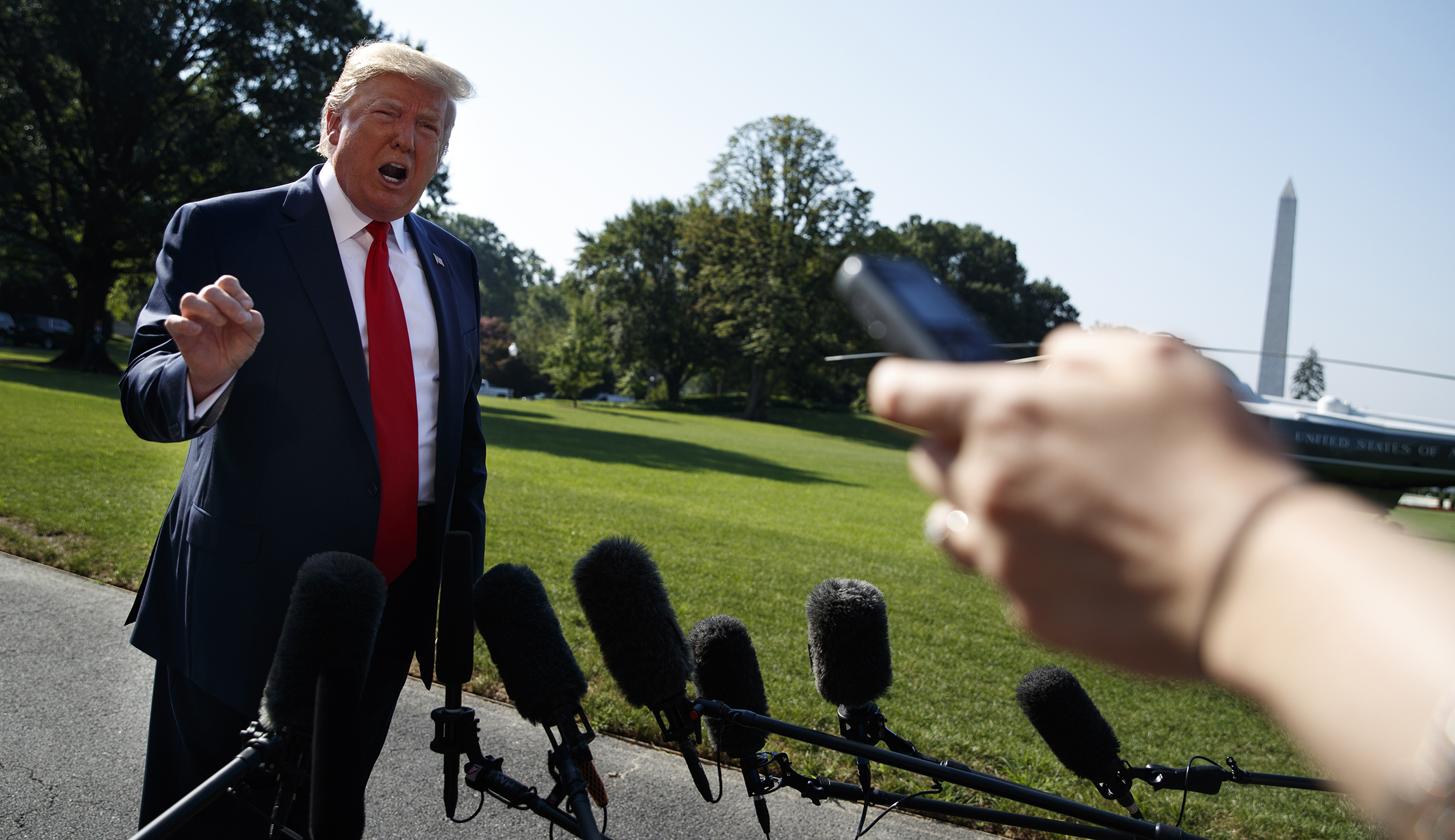 ‘What the hell is going on?’ — Trump is worried about liberal turn in Fox coverage: Report
