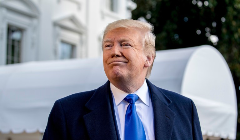 Then Rep.-elect Rashida Tlaib on the House floor before being sworn in to the 116th Congress at the U.S. Capitol in Washington, Thursday, Jan. 3, 2019.