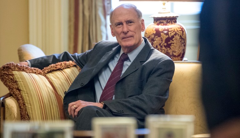 National Intelligence Director Dan Coats waits for the start of a meeting on Capitol Hill in Washington on Jan. 23, 2017.