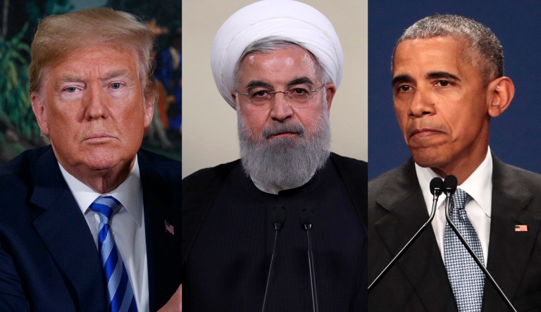 Donald Trump Hassan Rouhani Barack Obama