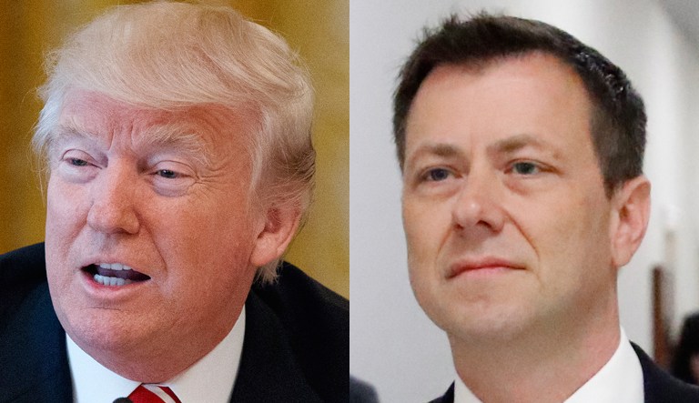 Donald Trump Peter Stzrok.