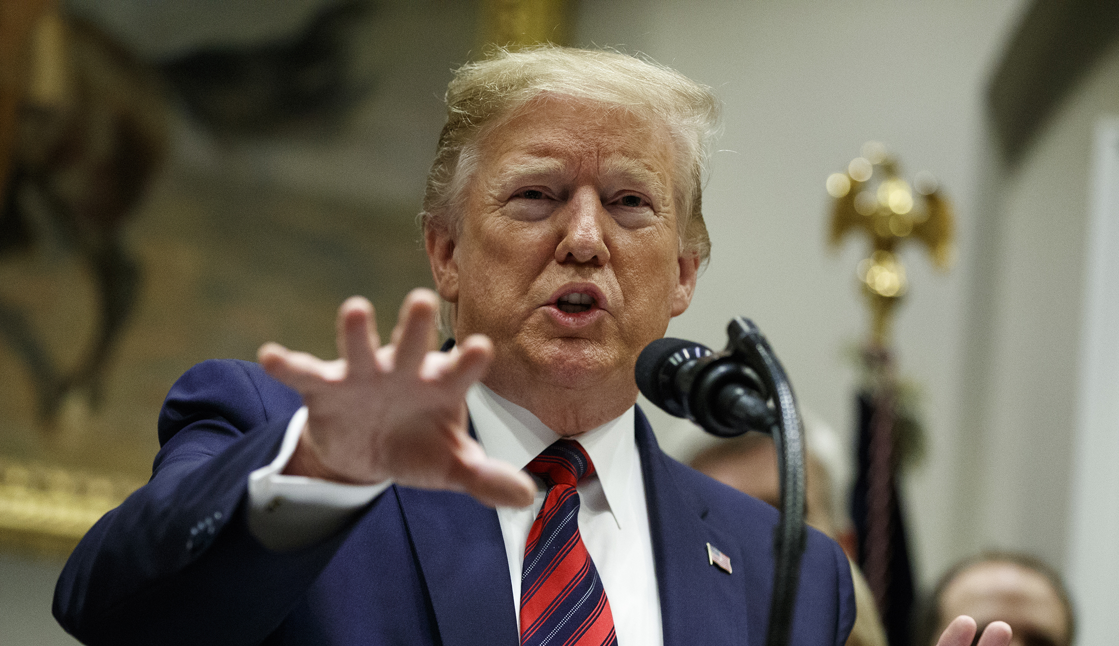 Trump suggests China tariffs could go toward humanitarian aid, infrastructure