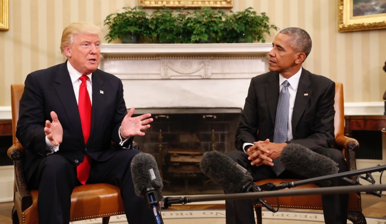 Obama takes a subtle Presidents Day jab at Trump’s best argument for 2020