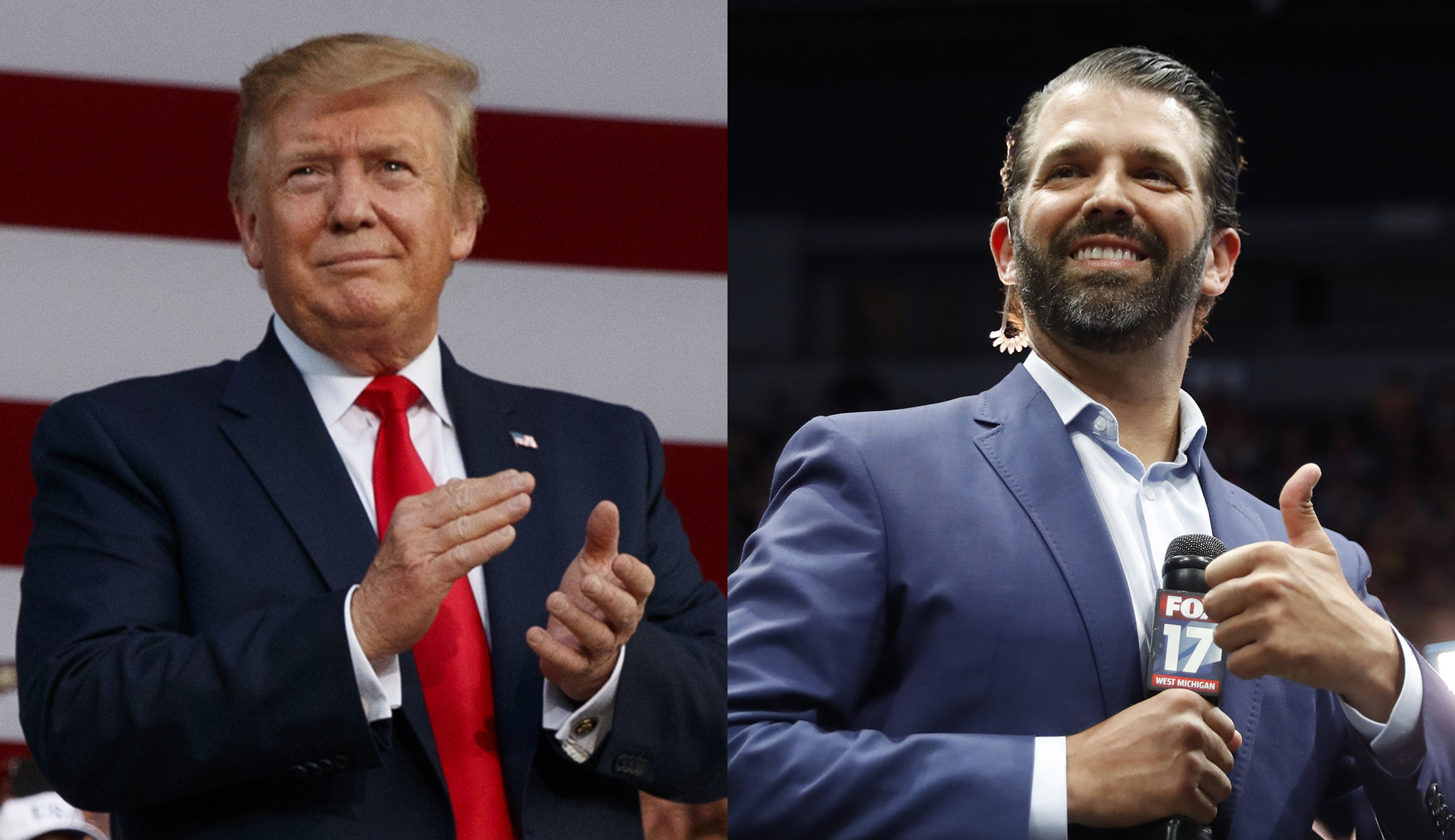 Trump declares ‘My son is a good person’ as Don Jr. is subpoenaed by Senate Intel panel