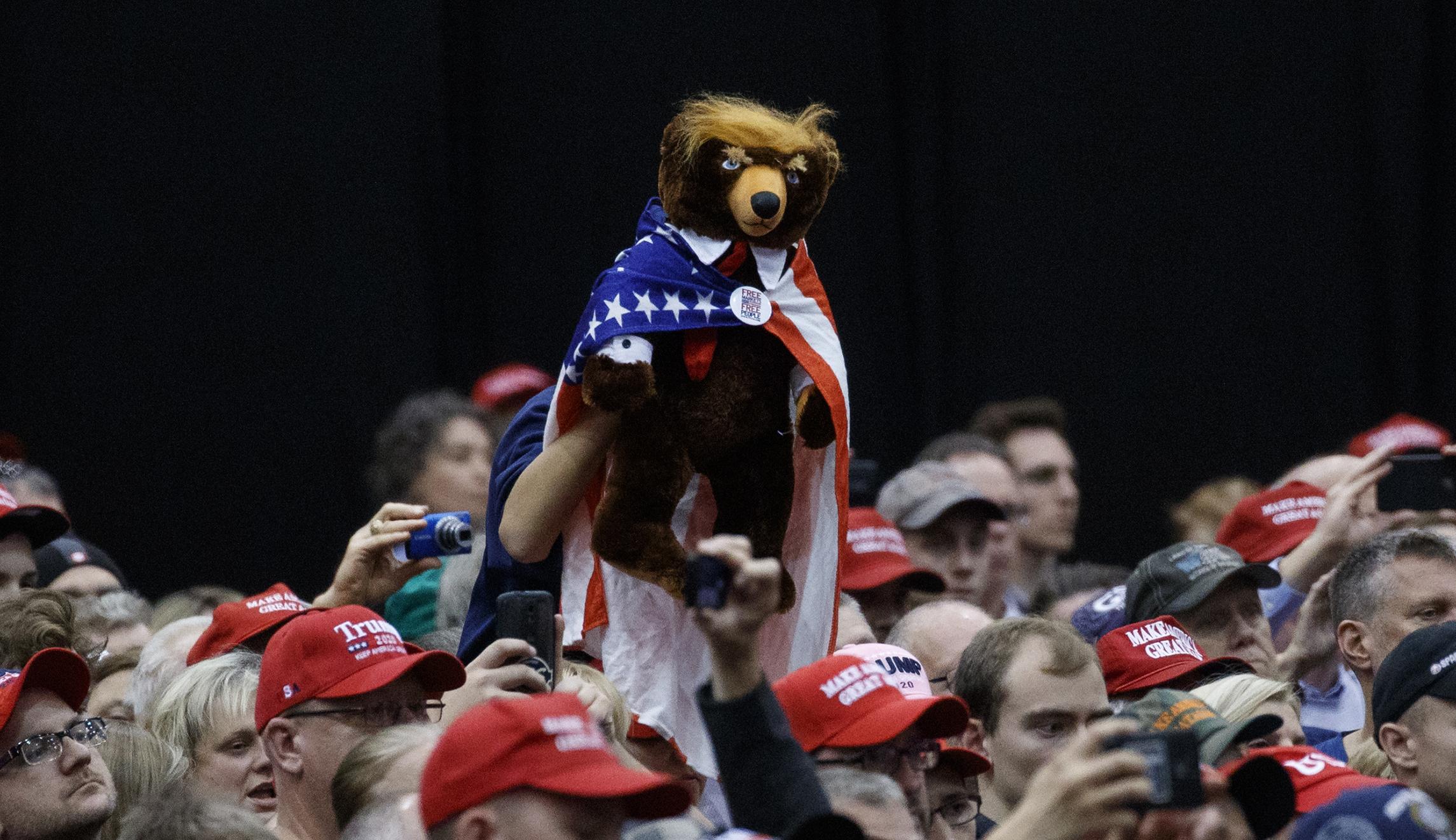 Company selling Trump-like stuffed animal that comes with blonde hair