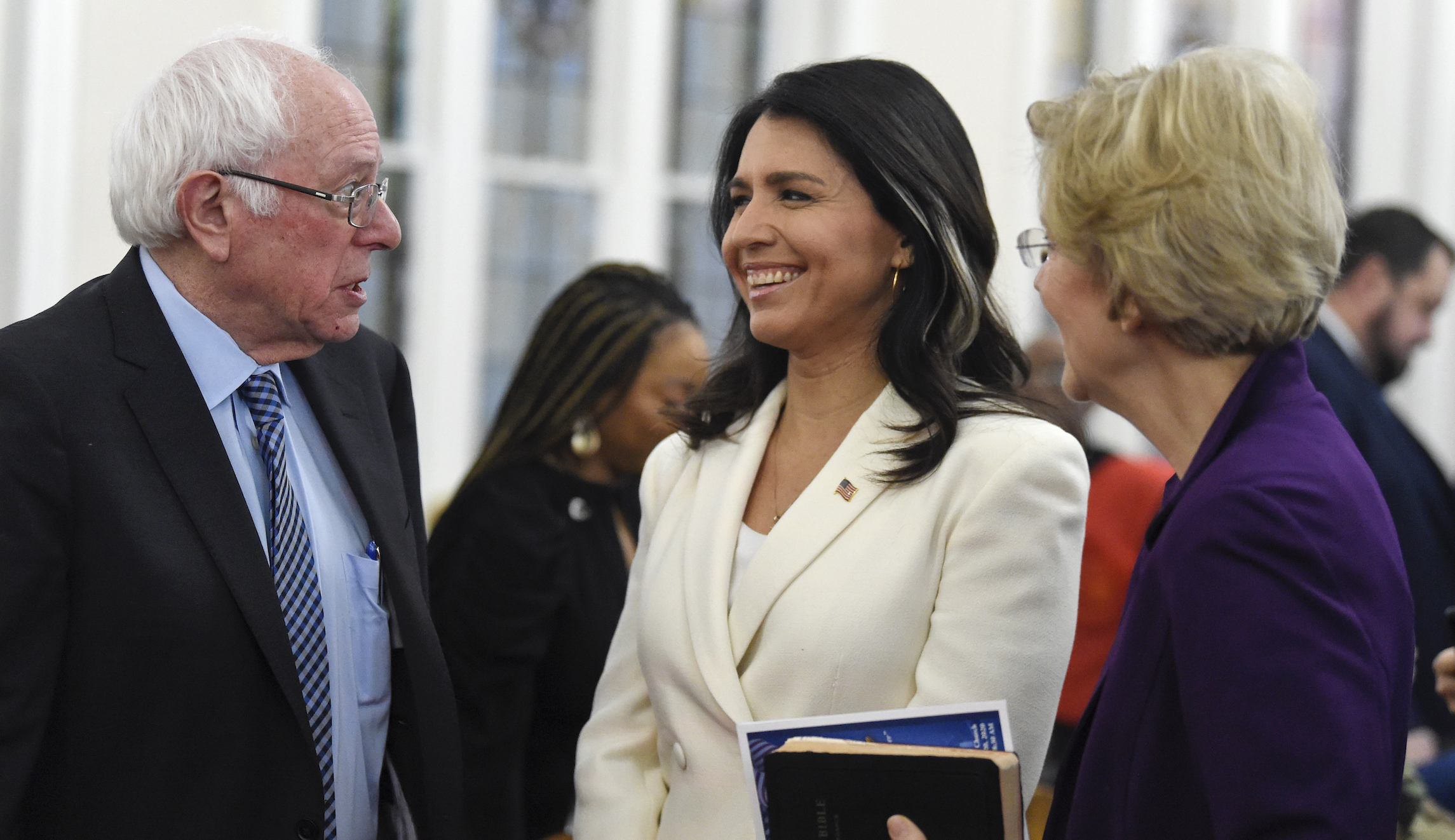 ‘This isn’t high school’: Tulsi Gabbard scolds Hillary Clinton for Bernie Sanders comments