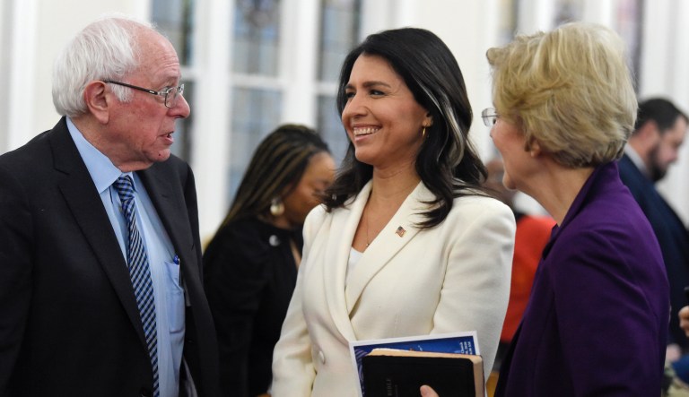 ‘This isn’t high school’: Tulsi Gabbard scolds Hillary Clinton for Bernie Sanders comments