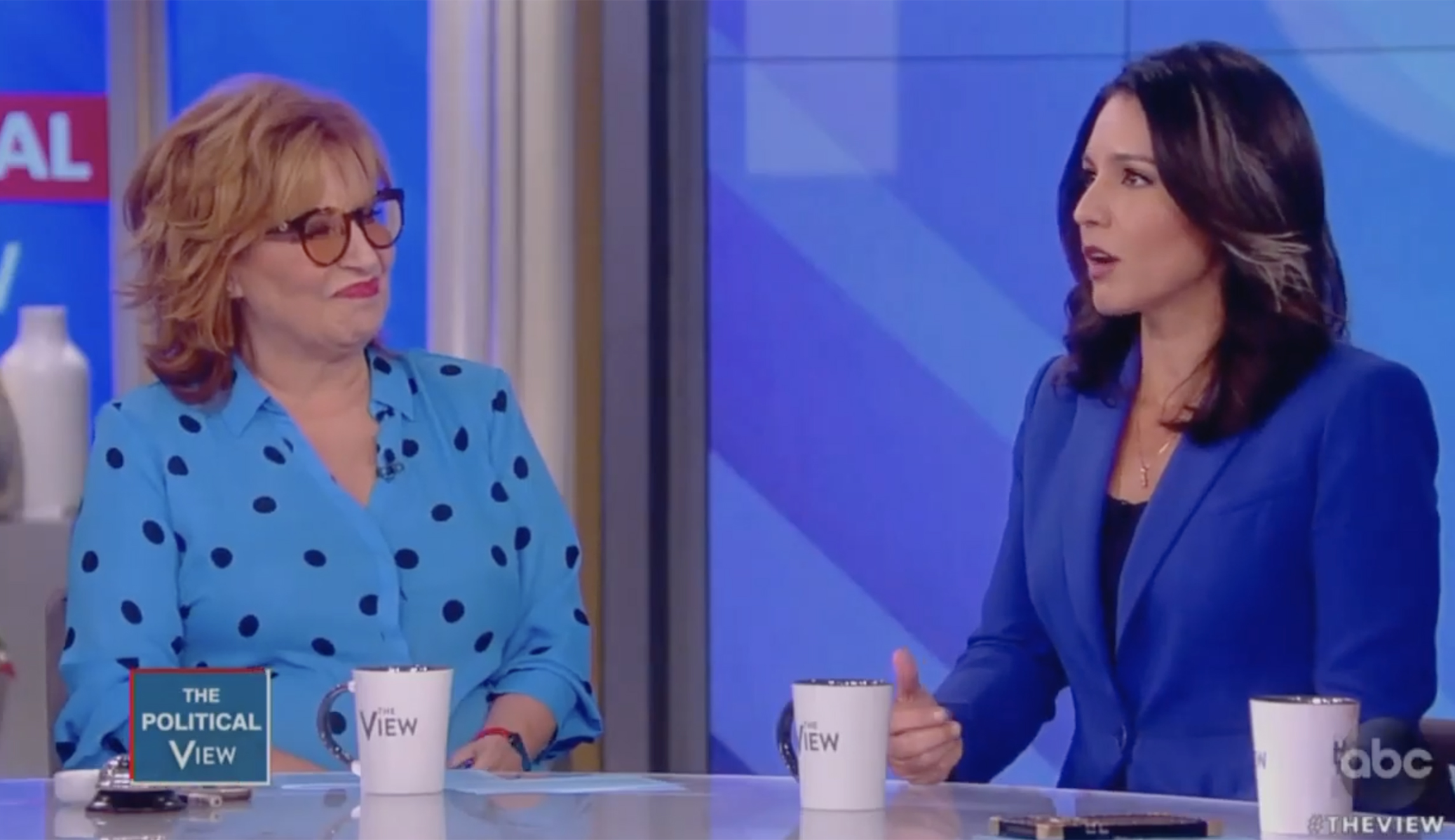Joy Behar asks Tulsi Gabbard why David Duke likes her