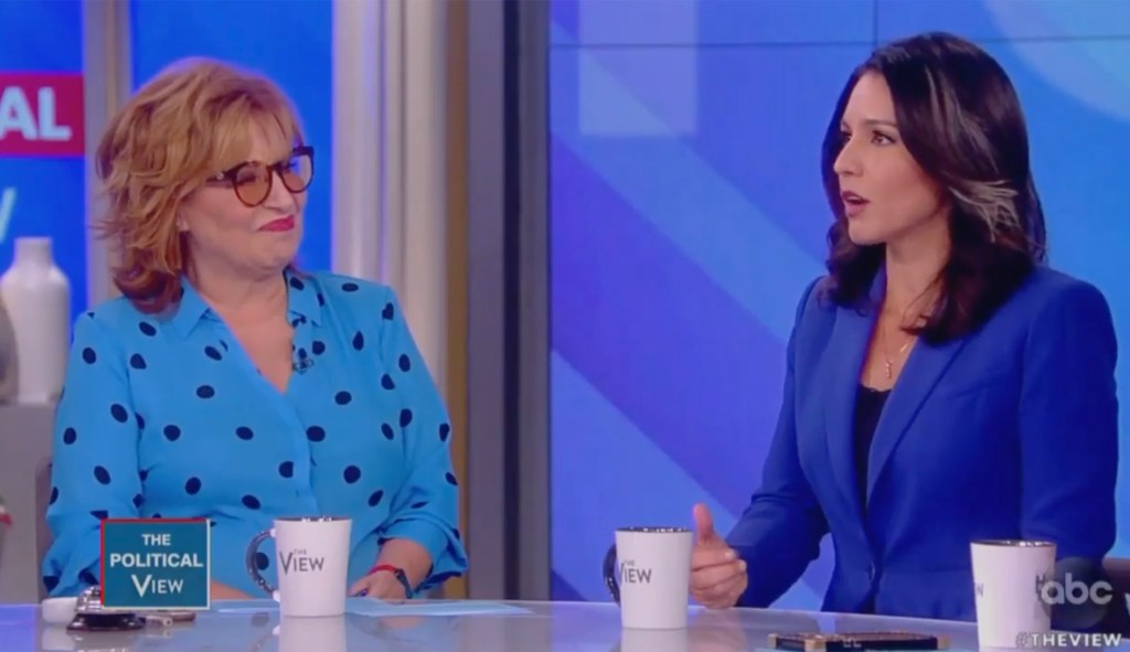 Joy Behar asks Tulsi Gabbard why David Duke likes her