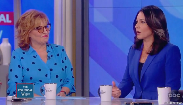 Joy Behar asks Tulsi Gabbard why David Duke likes her