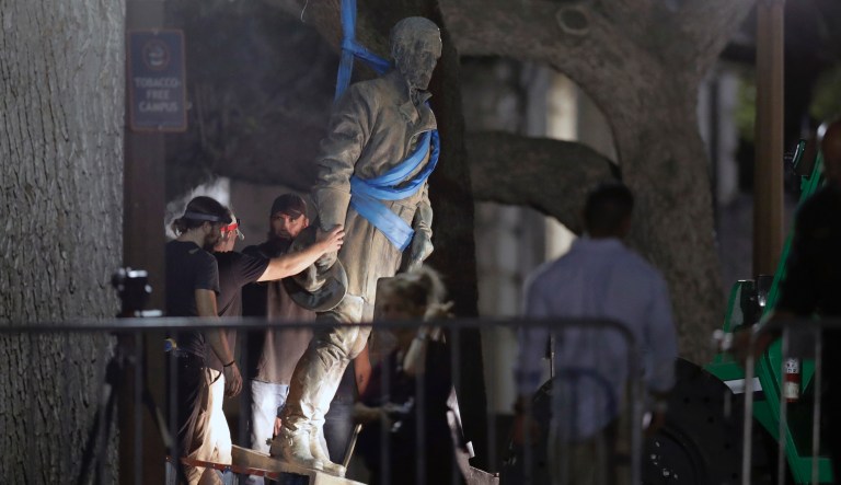 ‘Only a rooting interest’: Appeals court dismisses lawsuit against University of Texas for removal of Confederate statues