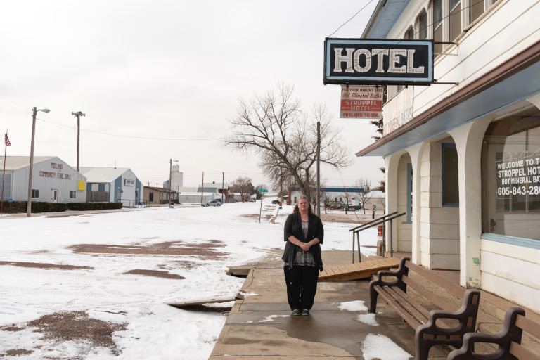 David McCormick is joined by his wife, Dina, at a campaign watch party, Tuesday, May 17, at Pittsburgh's Hotel Indigo.