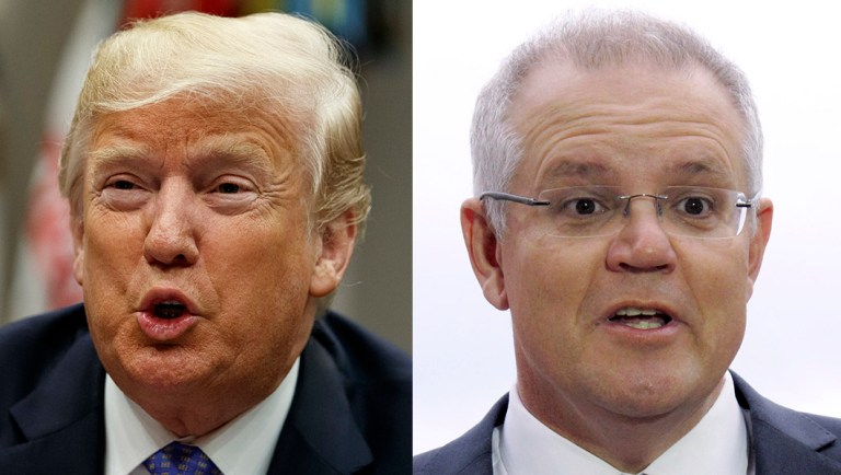 Trump congratulates new Australian prime minister Scott Morrison