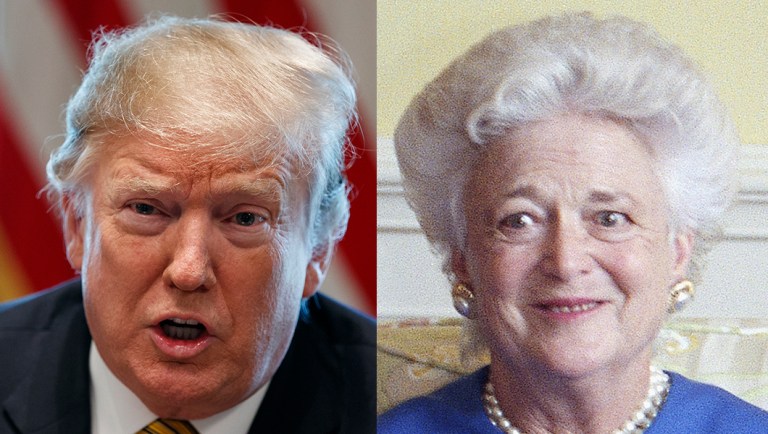 Trump on ‘nasty’ Barbara Bush: ‘Look what I did to her sons’