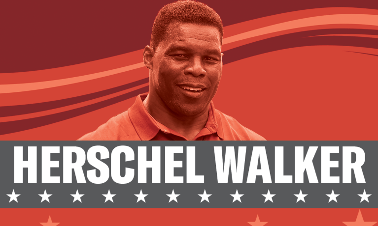 Walker runs Washington outsider playbook in bid to unseat Georgia’s Warnock