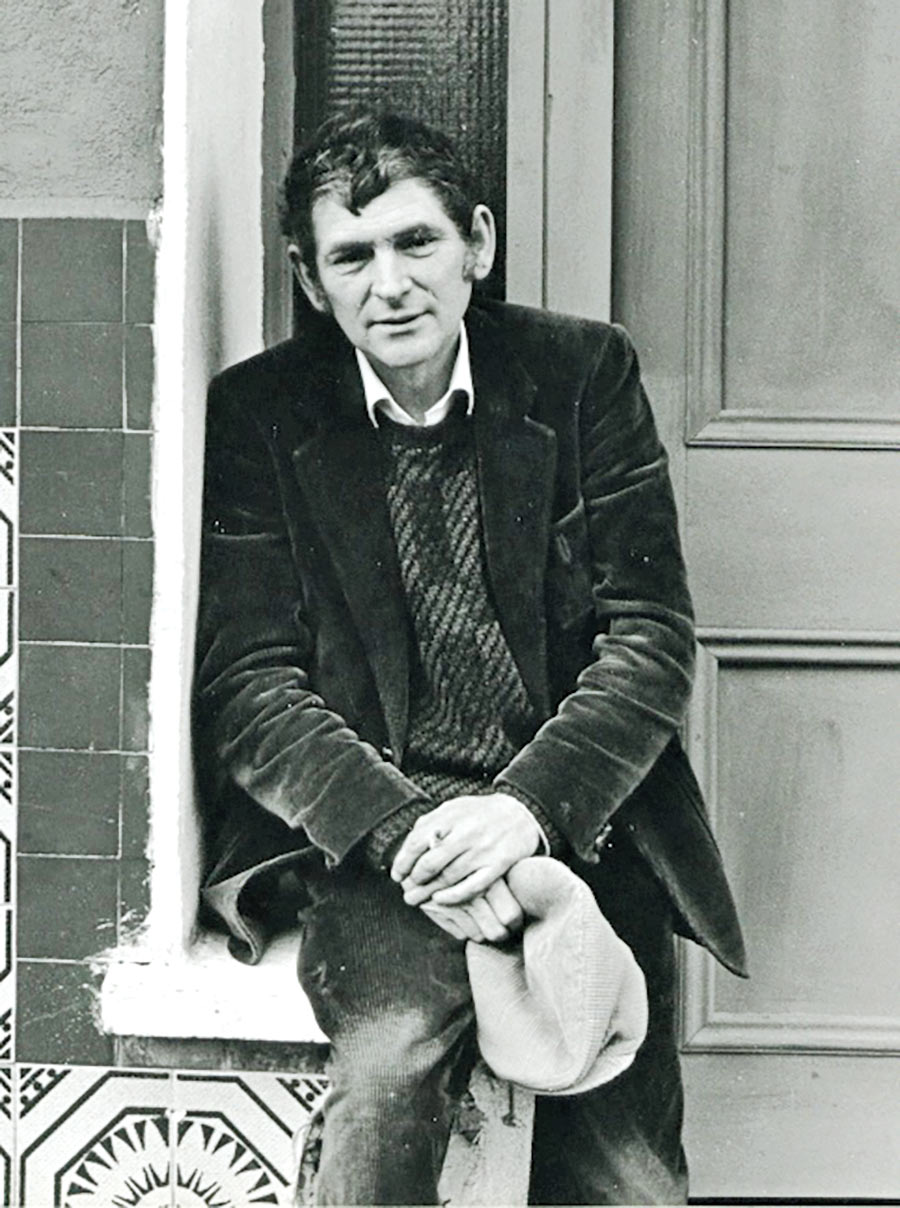 Irish poet Michael Hartnett