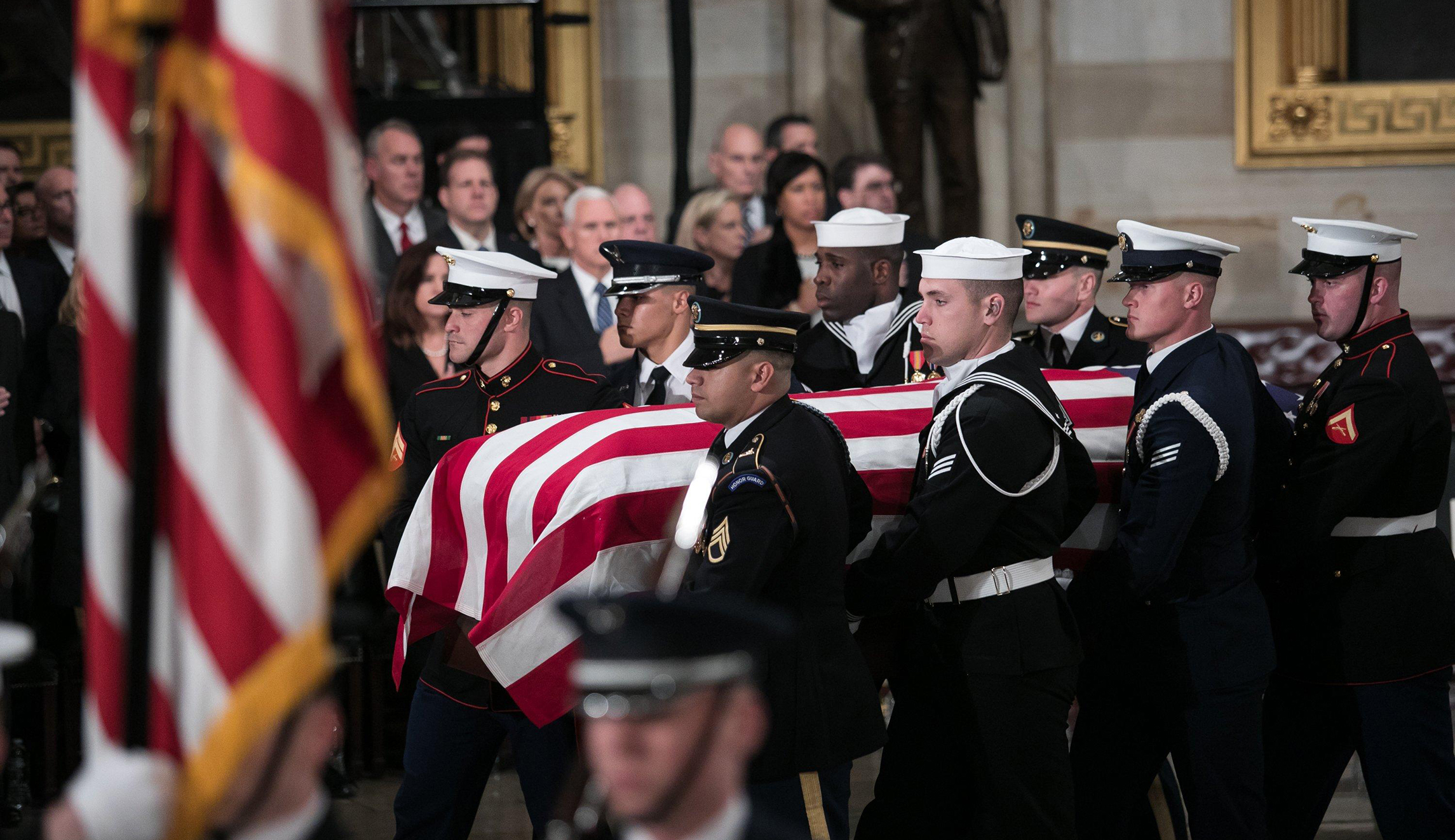 George H.W. Bush remembered in Washington