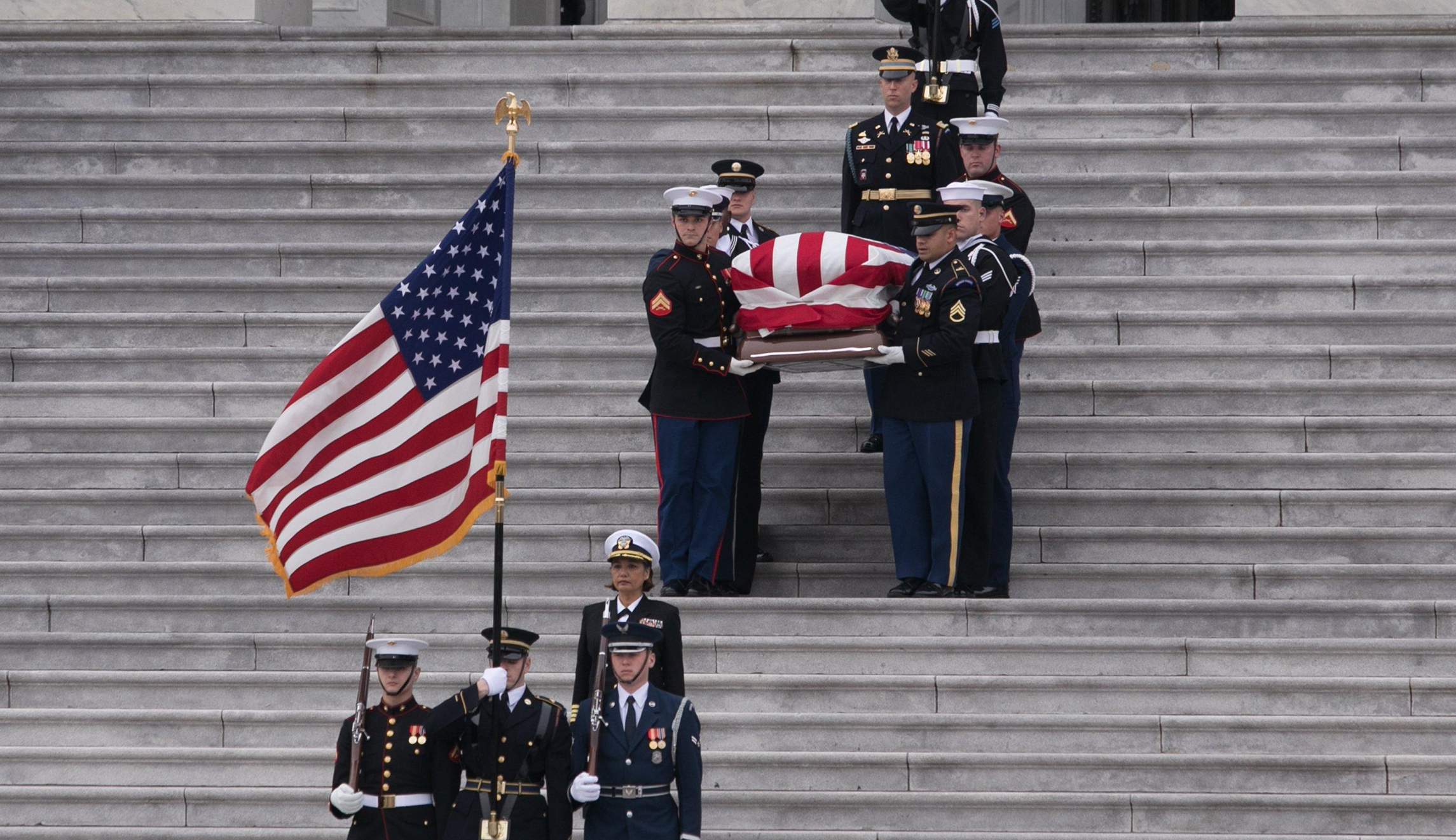 George H.W. Bush remembered in Washington