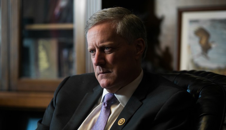 Mark Meadows says ‘Cabinet members’ meeting at Trump’s New Jersey golf club