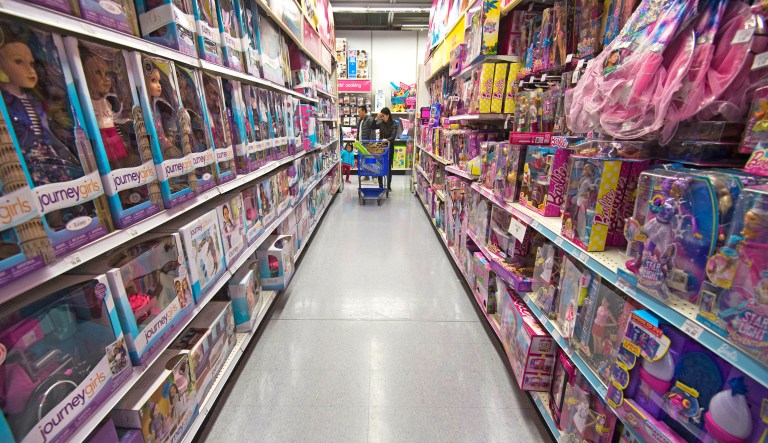 Gender wars in department stores