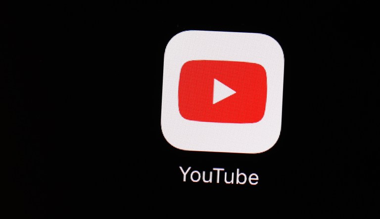 This March 20, 2018, file photo shows the YouTube app on an iPad in Baltimore. 