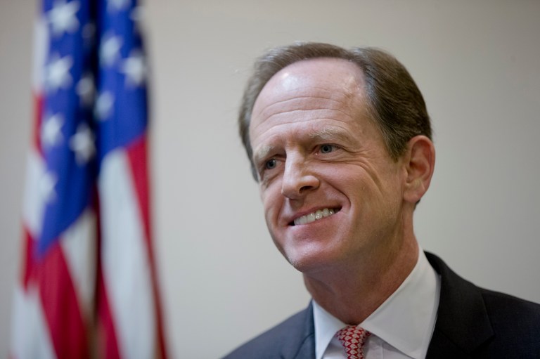 Freedom Partners, a Koch-funded group, is making a $3 million buy in the Pennsylvania Senate race and focusing almost solely GOP Sen. Pat Toomey's Democratic challengers in November. (AP Photo/Matt Rourke)