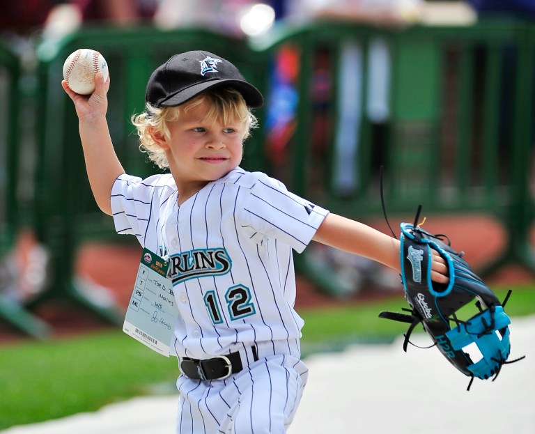 Generations of American children grew up playing catch with their fathers. (AP Photo/Kathy Kmonicek)