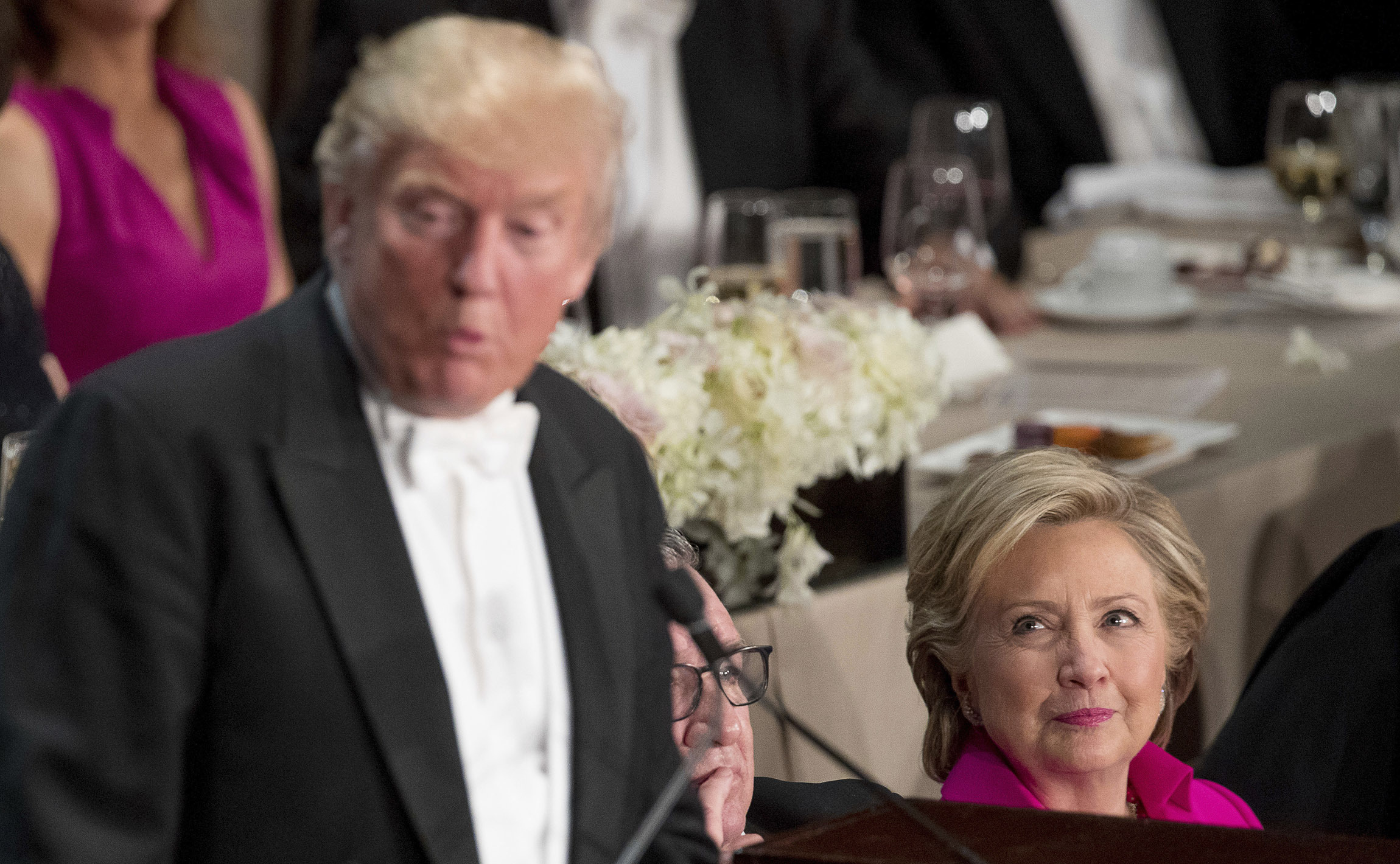 WATCH: Trump draws boos for hitting Clinton hard at Catholic charity event