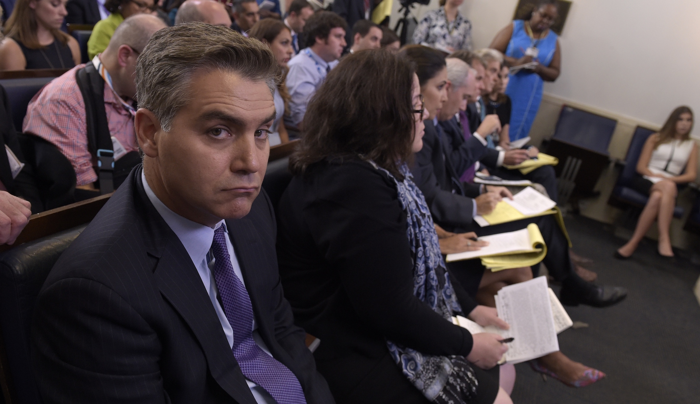 Sarah Sanders and Jim Acosta spar after White House ignores CNN at several press briefings