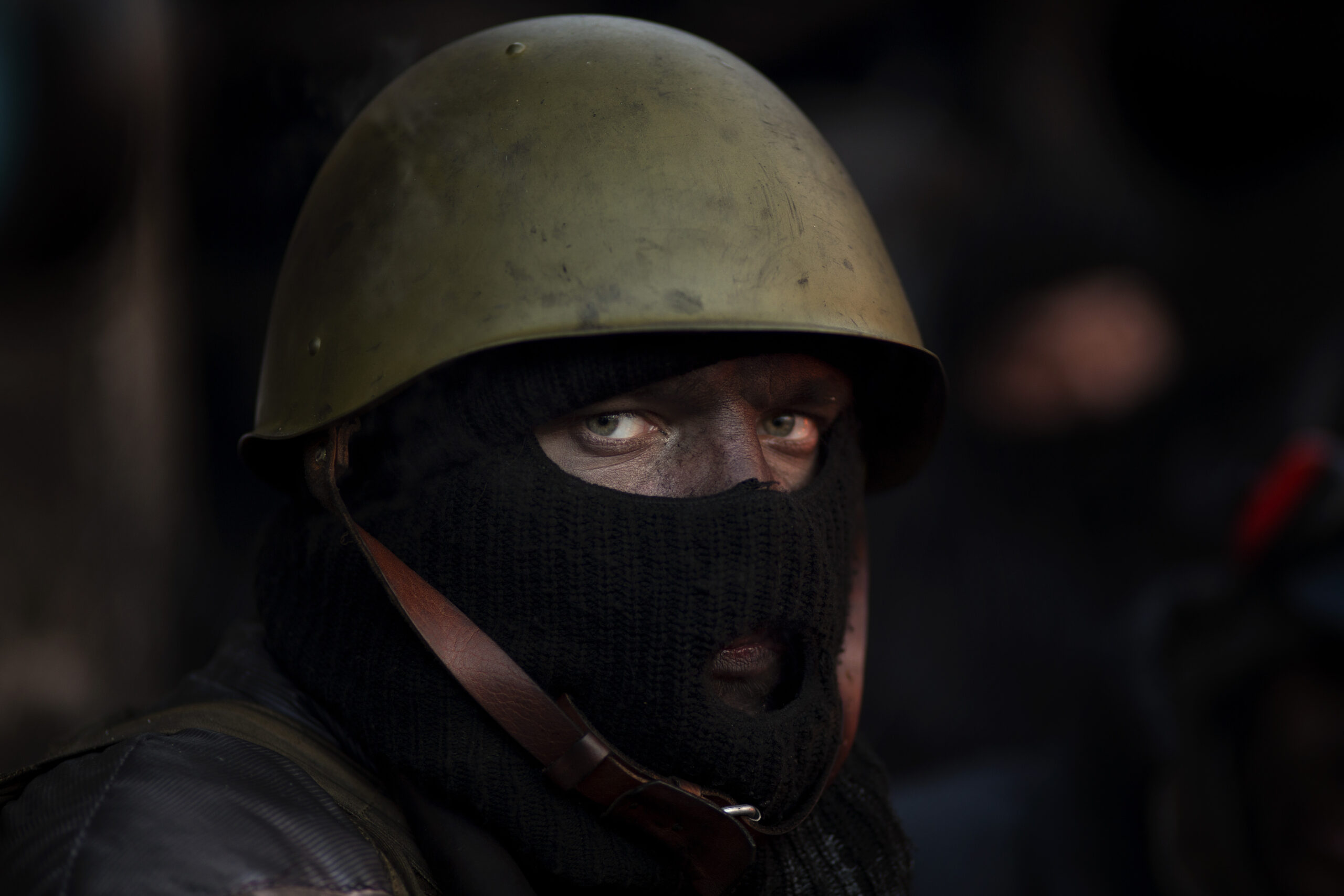 In Kiev’s protest camp, determination strong