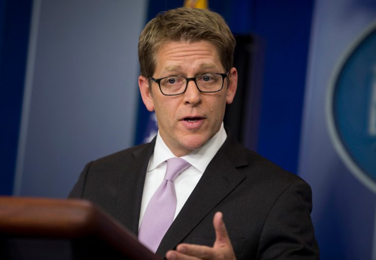 White House press secretary Jay Carney speaks during the daily press briefing at the White House in Washington on Dec. 13. (AP Photo/ Evan Vucci)