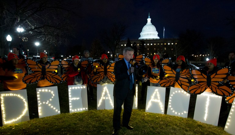 What this MSNBC staffer wrote in a note intended for Sen. Dick Durbin goes a bit beyond the norm. (AP Photo/Jose Luis Magana)