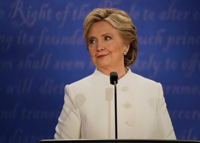 A May email exchange released by WikiLeaks shows that for all of Hillary Clinton's complaints about dark money in politics, her campaign was pretty happy about accepting said money. (AP Photo)